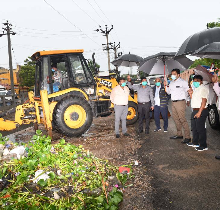 District Administration Inspects Areas under Thoothukudi Corporation