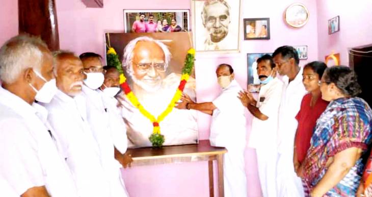 மறைந்த எழுத்தாளர் கி.ராஜநாராயணன் குடும்பத்தினருக்கு கடம்பூர் ராஜூ எம்எல்ஏ ஆறுதல்! 