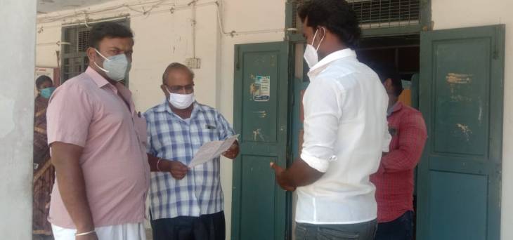 தரமற்ற சாலை : ஒப்பந்ததாரர் மீது நடவடிக்கை எடுக்க நாம் தமிழர் கோரிக்கை! 