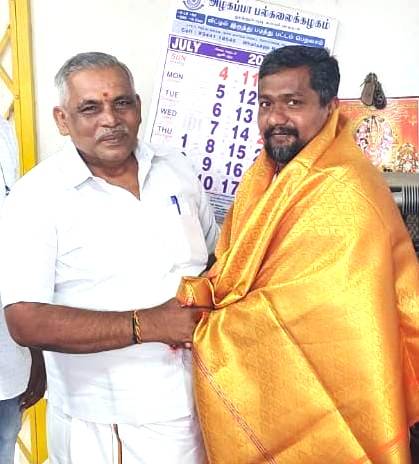 புதிதாக பொறுப்பேற்றுள்ள மாநிலச் செயலாளருக்கு  வாழ்த்து!

