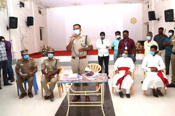 தூத்துக்குடி பனிமய மாதா பேராலய திருவிழா : பாதுகாப்பு ஏற்பாடு ஆலோசனை கூட்டம்!