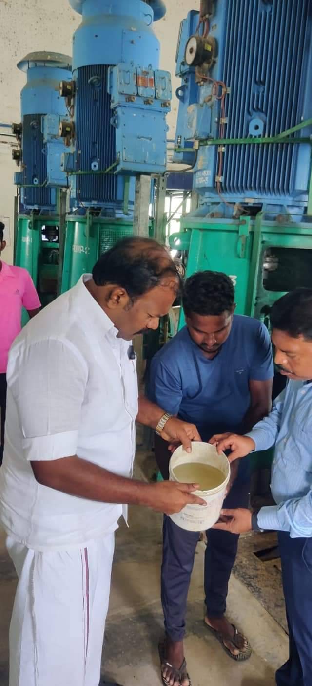 தூத்துக்குடியில் கலங்கலான குடிநீர் புகார் - வல்லநாடு நீரேற்று நிலையத்தில் மேயர் ஜெகன் பெரியசாமி நேரில் ஆய்வு

