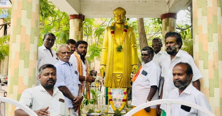 தூத்துக்குடியில் அகற்றப்பட வேண்டிய நினைவுச் சின்னம் அது... இமக சீற்றம்!