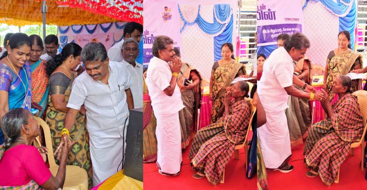 எம்எல்ஏவின் கரங்களை இறுகப்பற்றிய மூதாட்டி... உங்களுடன் ஸ்டாலின் முகாமில் நடந்த நெகிழ்ச்சி சம்பவம்!

