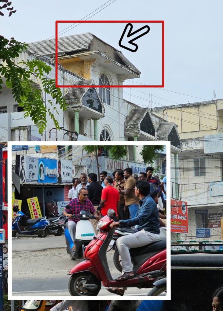 உறுதியற்ற கட்டிடத்தால் உதிரம் சிந்திய போலீஸ்... தூத்துக்குடியில் நடந்த பரிதாபம்!

